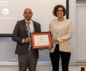 Dr. Marzia Cescon Receives the Early Innovator Award from Dean Sharma